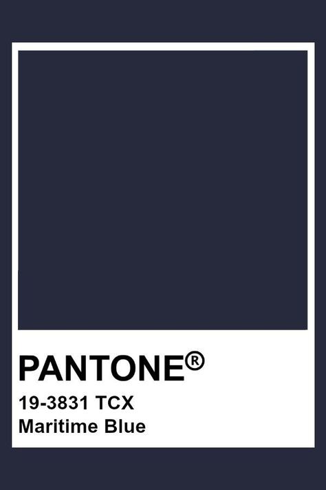 Pantone Tcx Blue, Blue Pantone Palette, Pantone Blue Shades, Pantone Navy Blue, Pantone Colors Blue, Navy Swatch, Pantone Dark Blue, Dark Blue Pantone, Navy Blue Pantone