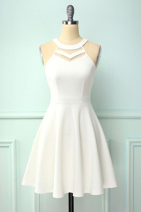 White Homecoming Dresses, Cute Prom Dresses, Pretty Prom Dresses, فستان سهرة, Grad Dresses, Little White Dresses, Hoco Dresses, Daily Dress, Dresses For Teens