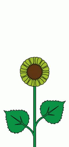 Sunflower Spinning Sticker - Sunflower Spinning Growing - Discover & Share GIFs Sunflower Animation, Animated Gif, Cool Gifs, Good Vibes, Spinning, Sunflower, Gif