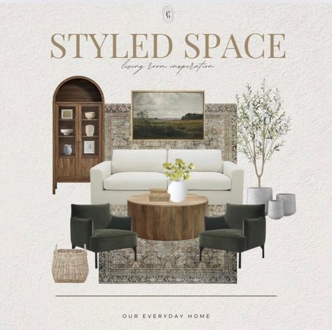 Mix Match Chairs In Living Room, Moody Living Room Mood Board, Sitting Room Office Combo, Moody Mood Board, Chairs In Living Room, Townhouse Remodel, Mood Board Interior Design, Mix Match Chairs, West Elm Living Room