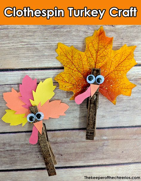 Clothespin Turkey craft, Thanksgiving craft, Thanksgiving kids craft, Turkey kids craft  #Thanksgiving #turkeycraft #turkey #thanksgivingcrafts Kids Craft Thanksgiving, Thanksgiving Kids Craft, Craft Turkey, Thanksgiving Craft Ideas, Craft Thanksgiving, Turkey Crafts Kids, Thanksgiving Crafts For Toddlers, Fun Thanksgiving Crafts, Thanksgiving Turkey Craft