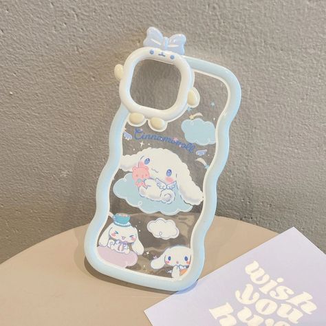 Protect and accessorize your phone with the Kawaii Cinnamoroll Phone Cover. This adorable cover features a secure holder and a convenient strap, making it both stylish and practical. Perfect for fans of Cinnamoroll who want to carry a touch of cutene... Cinnamoroll Phone Case | Kawaii Design with Holder and Strap >>> Link in Bio <<< ✨500+ happy customers✨ 💠Free Worldwide Shipping💠 . . . #Cinnamoroll #Cinnamorollkawaii #Cinnamorollworld #Cinnamorollfan #Cinnamorollplush #Cinnamorollsanrio ... Cinnamoroll Phone Case, Wavy Phone Case, Phone Case Kawaii, Kawaii Cinnamoroll, Sanrio Cinnamoroll, Hello Kitty Items, Kawaii Design, Little Twin Stars, Little Monsters