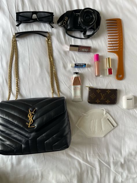 Ysl lou lou 
What’s in my bag Lou Lou Ysl Bag, Ysl Lou Lou Bag, Ysl Bag Aesthetic, Loulou Toy Ysl Bag, Ysl Aesthetic Bag, Ysl Lou Crossbody Bag, Ysl Loulou Bag Black, Aesthetic Luxury, In My Bag