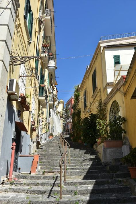 An alley in an old neighborhood of Naples. The Italian city is very old and its , #affiliate, #Naples, #Italian, #alley, #neighborhood, #long #ad Italian Alley, Italian Neighborhood, Old Neighborhood, Italian Street, Italian City, Photoshop Elements, Street Scenes, Naples, Animal Crossing