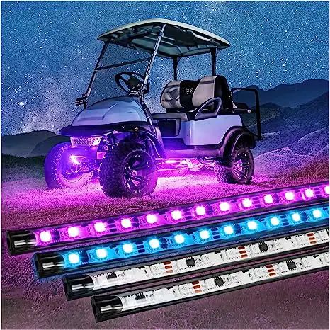 36+ Best Golf Cart Accessories for 2024 Decorated Golf Cart, Golf Cart Ideas, Golf Cart Heater, Golf Cart Enclosure, Golf Cart Covers, Yamaha Golf Carts, Custom Golf Carts, Cart Ideas, Electric Golf Cart