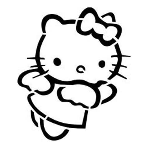 Image Pumpkin Carving Templates Free, Pumpkin Carving Stencils Templates, Printable Pumpkin Stencils, Kitty Pumpkin, Glitter Tattoo Stencils, Hello Kitty Pumpkin, Halloween Pumpkin Stencils, Cute Pumpkin Carving, Pumpkin Template