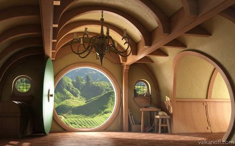 Hobbit House Plans, Case Sotterranee, Casa Do Hobbit, Casa Hobbit, Hobbit Hole, Cob House, Hobbit House, Earth Homes, The Shire