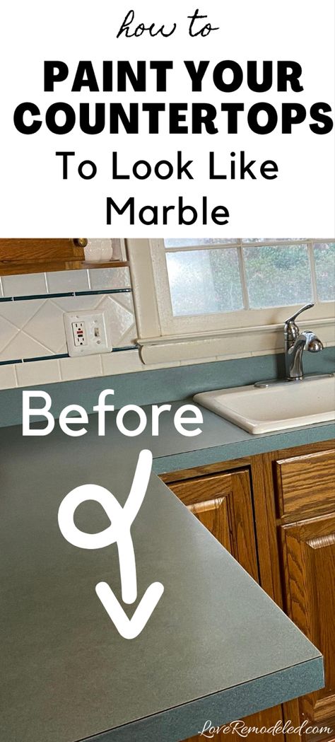 Painted Bathroom Countertops Diy, Refinishing Kitchen Countertops, New Countertops On A Budget, Upcycle Countertops, How To Refinish Countertops, Paint Linoleum Countertops, Spray Paint Countertops Kitchen Counters, How To Resurface Countertops, Bathroom Countertop Redo Cheap