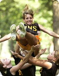 Cheerleading Skills, Girl Base, Cheer Pom Poms, The Bleachers, Cheer Stuff, Competitive Cheer, The Dip, The Cradle, Cheer Dance