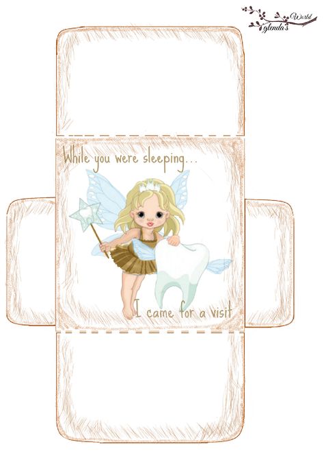 Fairy Templates, Tooth Fairy Money, Envelope Template Printable, Tooth Fairy Receipt, Envelope Sticker, Cute Story, Tooth Fairy Letter, Diy Tooth Fairy, Tooth Fairy Box