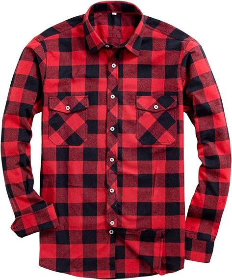 Men's button down flannel shirt, 8oz fabric, warm and thick, comfortable for wear, classic plaid pattern
Long sleeve casual style-Regular fit-Double buttoned flap pocket-High quality button
100% Cotton
Fastening: Button
Collar Style: Button Down
This shirt is a wardrobe essential goods, wear alone or take other items you'd like(jacket)
Great for spring, fall and winter season. Casual Plaid Shirt, Mens Plaid Flannel, Red Plaid Flannel, Plaid Shirt Men, Mens Flannel Shirt, Mens Flannel, Mens Plaid, Long Sleeve Plaid, Plaid Flannel Shirt