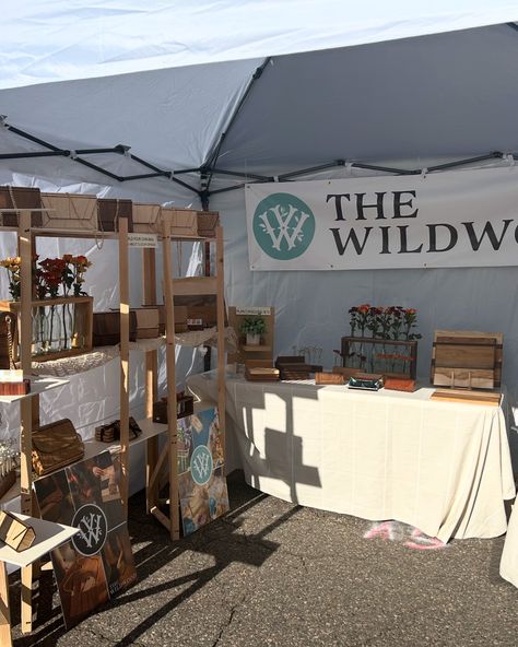 This was my booth at the start of this past weekend and boy did it not look like this at the end. Y’all wiped me out of product! Pardon me if I disappear for two weeks while I furiously make more for the Tennyson Fall Festival on October 19. A massive THANK YOU to everyone who stopped by. You made this weekend so much fun! #thewildwood #wearyourart #art #artfest #makersmarket October 19, Fall Festival, The Start, This Weekend, The End, Festival, Art