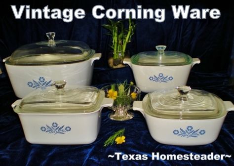 Corningware Vintage, Vintage Corningware, Grandma Vintage, Vintage Cookware, Blue Cornflower, Vintage Kitchenware, Vintage Tupperware, Vintage Dishes, Boho Vintage