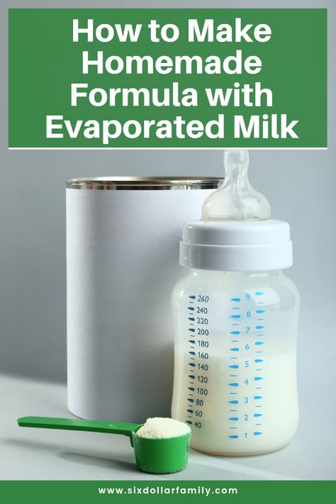 If you have run out of formula, this will help. Here's how to make homemade formula using evaporated milk. Added vitamins help ensure it's as healthy for your baby as possible! How To Make Formula, Homemade Infant Formula, Homemade Baby Formula Powder Recipes, Baby Formula Recipes, Carnation Milk Recipes, Baby Formula Recipe, Baby Routines, Breastfeeding Nutrition, A2 Milk