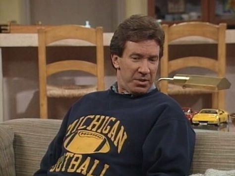 Home Improvement (1991)  Tim Allen as Tim Taylor Tim Taylor Home Improvement, Tim Allen Home Improvement, Henry Styles, Tim Taylor, Jean Ralphio, Home Improvement Tv Show, Tv Dads, Tim Allen, Kelsey Grammer