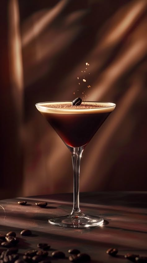 Savor the allure of the perfect espresso martini, captured here in a moment of pure sophistication. Each sip promises a world of bold coffee flavors balanced with the smoothness of a classic martini. Perfect for evening soirees or a luxurious night in, this cocktail is a toast to those who appreciate the finer things in life. Ready to elevate your mixology skills?

Fancy creating a buzz with your own custom cocktail images? Click the link to follow our social media, where we share stunning visuals that celebrate the craft of cocktails. Comment on our posts, and you could snag a personalized image to stir up excitement on your feed! Cocktail Social Media Post, Perfect Espresso Martini, Espresso Martini Photography, Luxury Instagram Post, Espresso Martini Aesthetic, Coffee Social Media, Coffee Martini, Martini Espresso, Cocktail Pictures