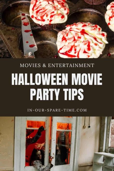 Blumhouse Ma Movie Party Tips for Horror Fans - In Our Spare Time Horror Movie Party Ideas Food, Horror Movie Party Ideas, Horror Movie Themed Party, Scary Movie Party, Ma Movie, Horror Movie Party, Movie Party Ideas, Spooky Party Ideas, Character Theme Party