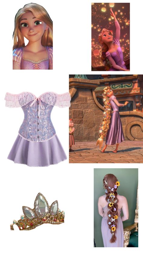 Rapunzel Halloween, Rapunzel Halloween Costume, Rapunzel Video, Rapunzel Outfit, Princess Halloween, Rapunzel Costume, Disney Themed Outfits, Princess Halloween Costume, Ren Fest