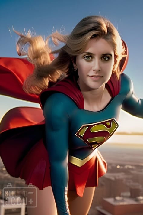 Helen Slater is Supergirl in The Flash Movie Supergirl Helen Slater, Helen Slater Supergirl, Superman Metropolis, Supergirl 1984, Superman Girl, Supergirl 2, Helen Slater, Supergirl Art, The Flash Movie