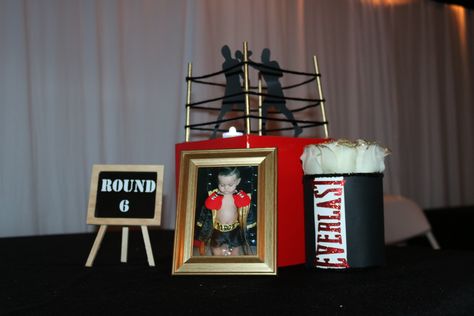 #firstbirthday #boxing #party Boxing Party Centerpieces, Boxing Theme Party Ideas, Boxing Party, Boxing Birthday, Boxing Ring, 41st Birthday, Baby Shower Theme Decorations, Creative Gifts For Boyfriend, Birthday Ring