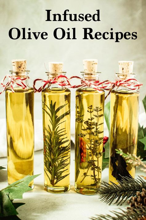 Rosemary Garlic Olive Oil, Garlic And Onion Infused Oil, Homemade Cooking Oils, Garlic Herb Infused Olive Oil, Flavored Oils And Vinegars, Herb Infused Olive Oil Recipes, Olive Oil Flavors, Herbed Oil For Dipping, Homemade Infused Oils