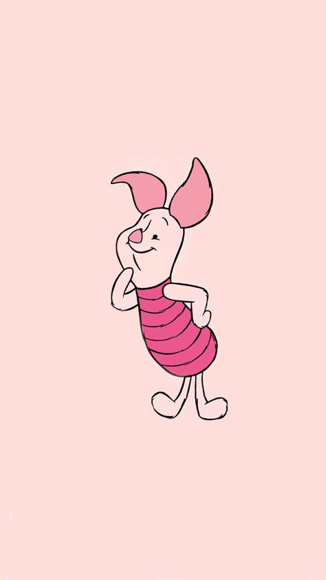 Cute Piglets Cartoon, Piglet Background, Piglet Wallpaper Iphone, Winnie The Pooh Pfp, Piglet Wallpaper, Pink Camo Wallpaper, Piglet Cartoon, Piglet Disney, Winnie The Pooh Drawing