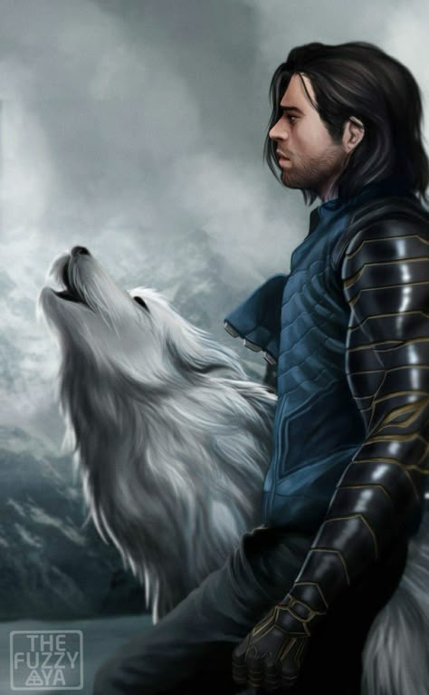 Bucky/ White Wolf White Wolf Marvel, Bucky Barnes Imagines, Conor Leslie, Film Marvel, Bucky And Steve, Winter Soldier Bucky, Bucky Barnes Winter Soldier, Marvel Fan Art, White Wolf