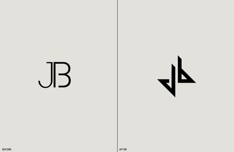 Jb Initial Tattoo, Vd Logo, Jb Logo Design, J B Monogram, Jb Initials, Jb Tattoo, Jb Initials Logo, Jg Logo, Logo Jb