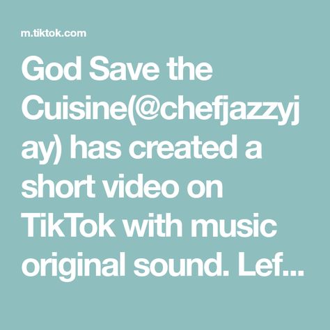 God Save the Cuisine(@chefjazzyjay) has created a short video on TikTok with music original sound. Left Over Tomatoes 🍅#kitchenhacks #quickrecipes #didyouknow #likeachef #tiktokchef #learnontiktok #backtobasics Miami Bucket List, Witchcraft For Beginners, Leadership Coaching, Social Platform, Im In Love, Short Video, Happy Sunday, Mind Blown, Learn English