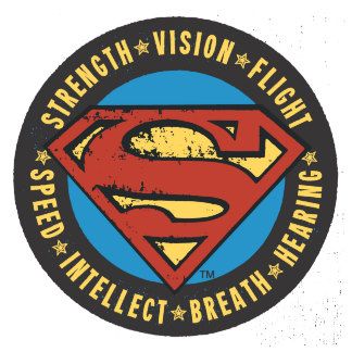 Superman Stylized | Strength Vision Flight Logo Superman Stickers, Flight Logo, Logo Superman, Hero Logo, Wonder Man, Superman Art, Art Of Manliness, Super Man, Superman Logo