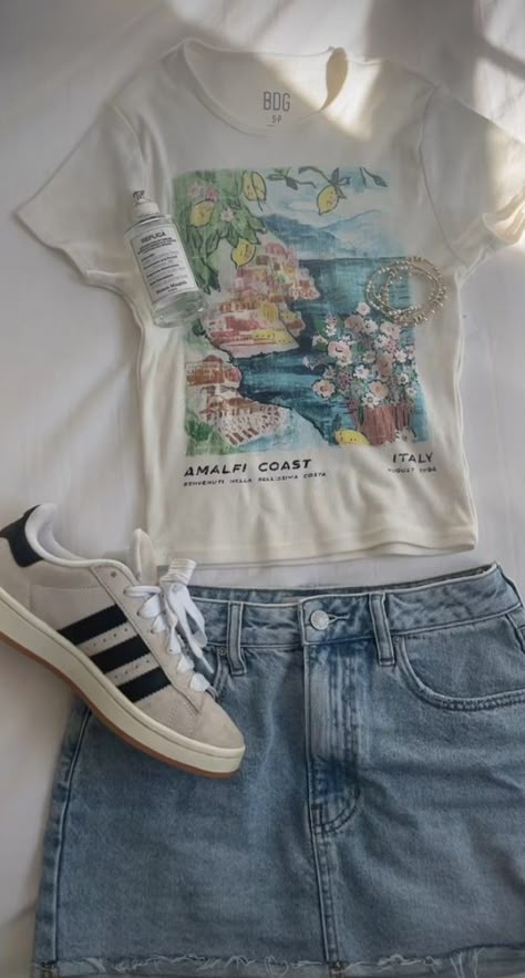 Zoo Outfit Ideas, Zoo Outfit, Back To School Fits, Outfit Inspo Summer, Baby Tees, Trendy Outfits For Teens, Outfit Inspo Casual, Cute Preppy Outfits, Dream Outfits