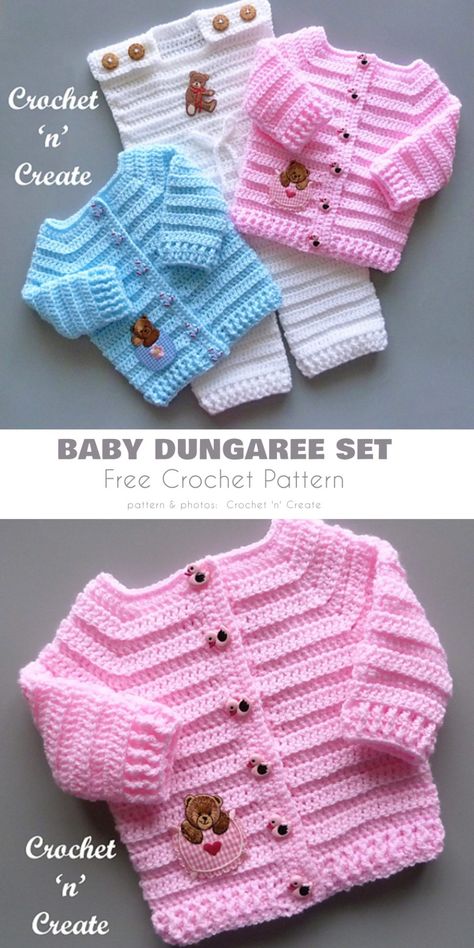 Baby set sweater and pants Newborn Crochet Patterns Free Easy, Crochet Baby Sets Free Pattern, Easy Baby Crochet Patterns Free, Free Crochet Baby Sweater Patterns, Newborn Crochet Patterns Free, Crochet Baby Shrug, Crochet Baby Cardigan Free Pattern, Crochet Baby Sweater Sets, Knitted Baby Sweater