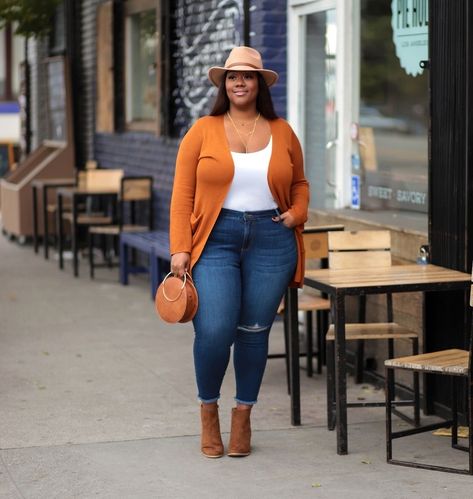 Shop the look from Kristine Thompson on ShopStyle Fashion Outfits Plus Size, Plus Size Winter Outfits, Plus Size Fall Fashion, Plus Size Fall Outfit, Look Plus Size, Plus Size Fall, Transition Outfits, Growth Serum, Moda Plus