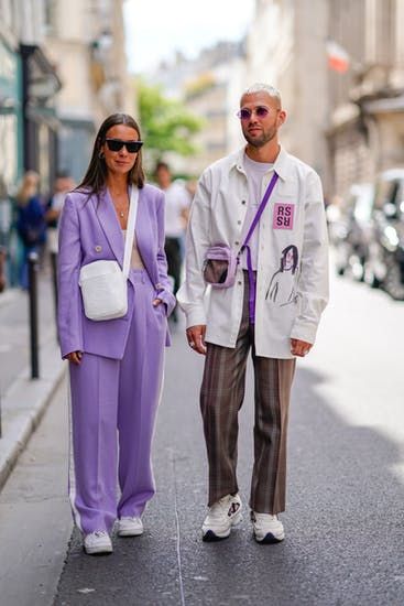 Elegantes Outfit Damen, Best Couples Costumes, Couple Fits, Mode Kimono, Summer Suit, Stylish Couple, Rave Outfit, Purple Outfits, Elegante Casual