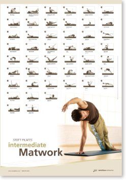 STOTT PILATES Wall Chart - Intermediate Matwork Pilates Wall, Pilates Anytime, Stott Pilates, Pilates Matwork, Beginner Pilates, Mat Pilates Workout, Pilates Stretches, Pilates Workout Plan, Pilates Routine