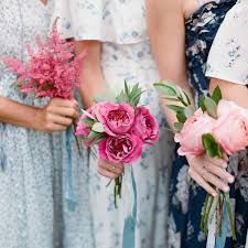 24 Posy Bouquet Ideas You're Sure to Love Wedding Posy Bouquet, Petite Bridesmaids Bouquets, Single Flower Type Bouquet, Small Prom Bouquet Ideas, Small Bridesmaids Bouquets, Petite Bouquet Wedding, Micro Bouquet Wedding, Nosegay Bouquet Wedding, Mini Bridesmaid Bouquet