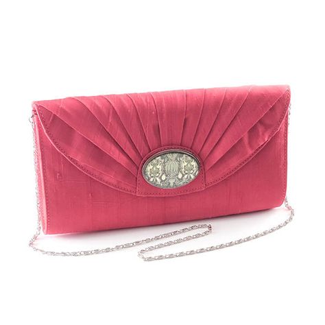 Leather clutch purse