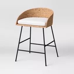 Shop for woven bar stools online at Target. Choose from contactless Same Day Delivery, Drive Up and more. Woven Bar Stools Target, Counter Stools With Backs Target, Woven Counter Stool, Woven Stool, Modern Coastal Kitchen, Woven Bar Stools, Industrial Theme, Coastal Kitchen Design, Nathan James