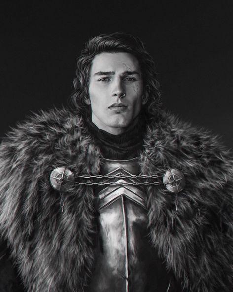 Denis Maznev (@denismaznev.art) • Instagram photos and videos Denis Maznev, Jon Snow Book, Jon Stark, Jon Snow Art, Lord Commander, Dessin Game Of Thrones, Black And White Books, Game Of Thrones Books, Got Characters