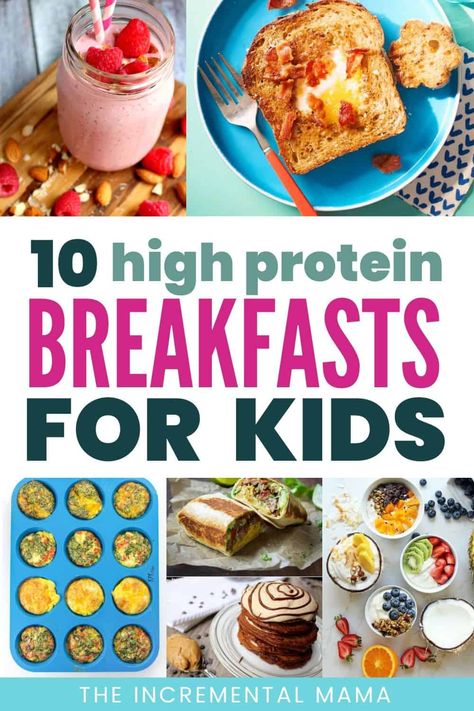 Looking for healthy breakfast ideas for your picky eaters? Check out these 10 high protein breakfasts your kids will love in the mornings. Make your mornings smooth with these easy breakfast ideas. Breakfast Ideas For Picky Eaters, High Protein Breakfasts, Protein Breakfasts, Healthy Breakfast For Kids, Toddler Breakfast, Healthy Breakfast Ideas, Breakfast And Brunch, High Protein Breakfast, Protein Breakfast