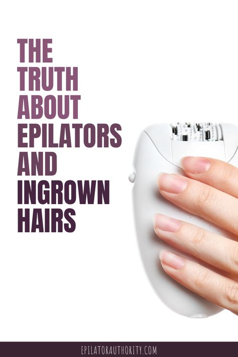 Curious about using an epilator? This is a must read so you know how to prevent ingrown hairs. Best Epilator For Women, Epilator Tips How To Use, Epilating Tips, Epilator Tips, Epilator Hair Removal, Best Epilator, Natural Hair Removal Remedies, Epilating, Permanent Hair Removal Cream