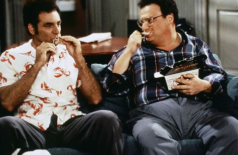 The Top 25 Food Moments From ‘Seinfeld’ - Eater kenny roger sopen in the naighbourhood Wayne Knight, Mama June, Junior Mints, George Costanza, I Still Love Him, Male Hands, Seinfeld, Deck The Halls, Open Up