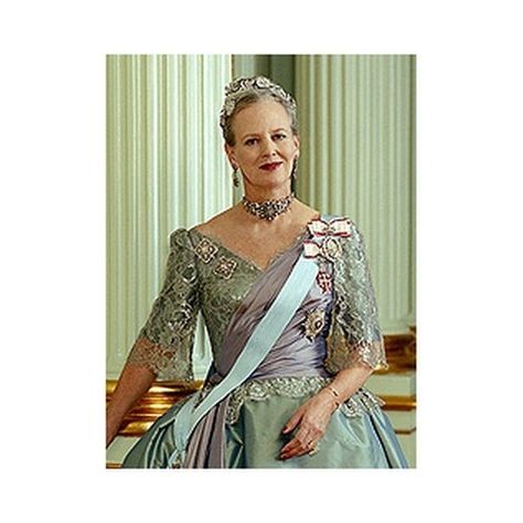 Celebrating Queen Margrethe « Norway.com ❤ liked on Polyvore featuring denmark Queen Of Denmark, Royal Gowns, Kingdom Of Denmark, Denmark Royal Family, Gala Gown, Danish Royalty, Queen Margrethe Ii, Royal Tiaras, Royal Brides