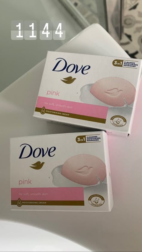 Pink Body Care Products, Dove Pink Soap, Pink Bodycare Aesthetic, Strawberry Body Wash Products, Body Hygiene Products Strawberry, Coquette Body Wash, Dove Bar Soap, Dove Soap, Pink Soap Bar