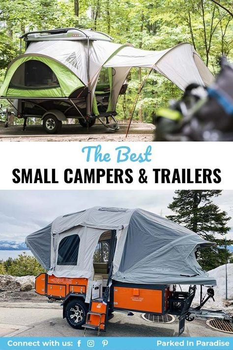 Outdoor Trailer Ideas, Camping Tent Trailer, Truck Tent Camping Ideas, Diy Tent Trailer, Small Lightweight Travel Trailers, Truck Tent Camping, Truck Camper On Trailer, Diy Campers From Utility Trailer, Best Storage Ideas