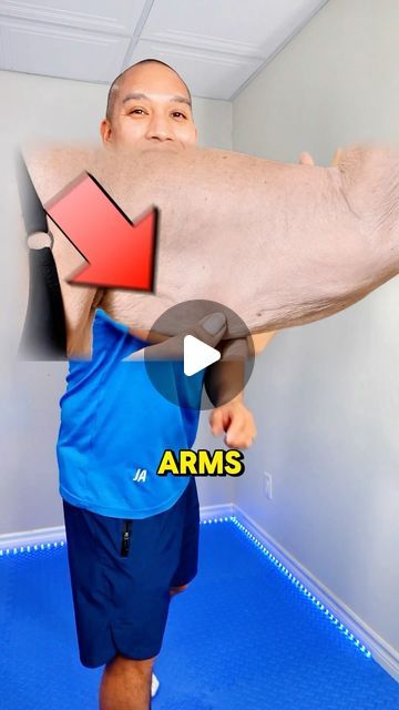 Justin Agustin Exercise, Improve Arm Strength, Exercises Routines, Tricep Muscles, Wall Workouts, Picanha Steak, Aging Healthy, Justin Augustin, Exercise Arms