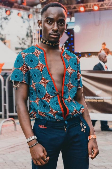 Rh Photoshoot, Afropunk Fashion, Afrofuturism Fashion, Ankara Shirt, Men African Fashion, Kenya Fashion, Afro Punk Fashion, Beautiful Days, Boho Men