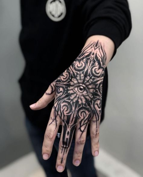 Tattoo Main, Herren Hand Tattoos, Gotik Tattoo, Petit Tattoo, Scary Tattoos, 4 Tattoo, Creepy Tattoos, Cool Tattoos For Guys, Celtic Tattoos