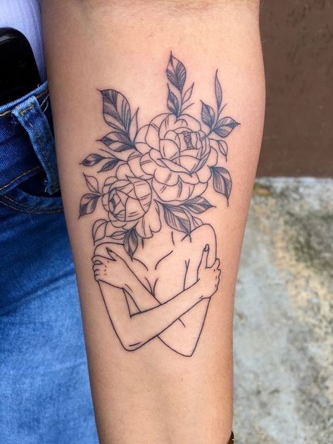 #SelfLoveTattoos, #EmpoweringInk, #MeaningfulTattoos, #SelfCareInk, #PersonalizedTattoos, #SelfLoveArt, #TattooInspiration, #BodyArt, #InkLove, #TattooIdeas Inner Beauty Tattoo Ideas, Womens Health Tattoo, Mental Health Tatoos Sleeves, Overthinker Tattoos For Women, Woman Flower Head Tattoo, Self Worth Tattoos For Women, Breakthrough Tattoo, Find Someone Who Grows Flowers Tattoo, Feminine Leg Tattoos