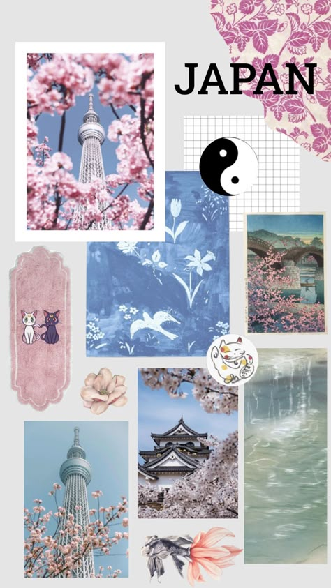 #moodboard #pink #vintage #aesthetic #collage #japan I think Japan is so gorgeous :) Japan Moodboard Aesthetic, Japan Collage Aesthetic, Eva Airlines, Japan Scrapbook, Japan Collage, Pink Vintage Aesthetic, Vintage Aesthetic Collage, English Presentation, Japan Moodboard